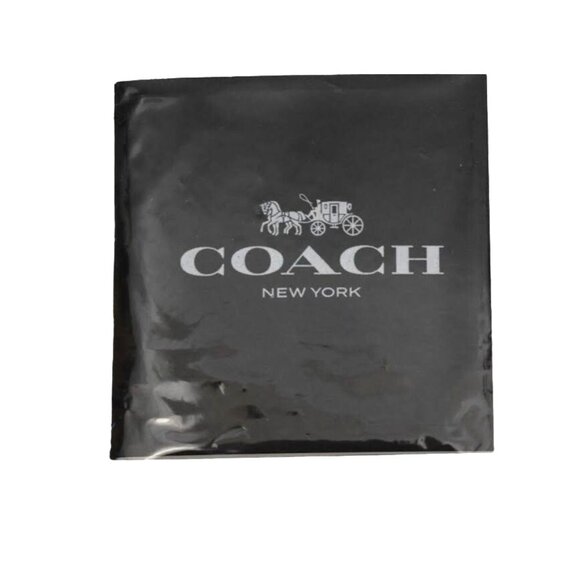 Coach Rose Gold Tone Necklace Flower Earring Set With Gift Pouch - Picture 5 of 7